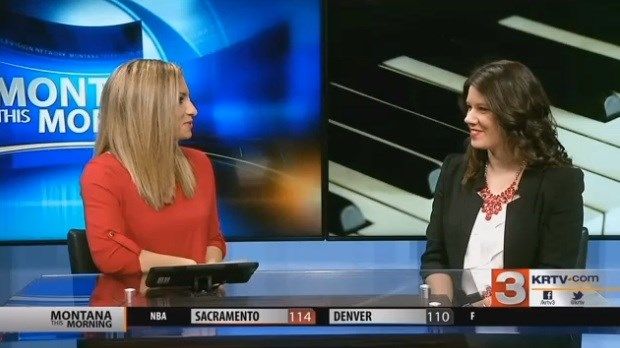 Julianne Dellorso talks with Amber Henning from the Junior League