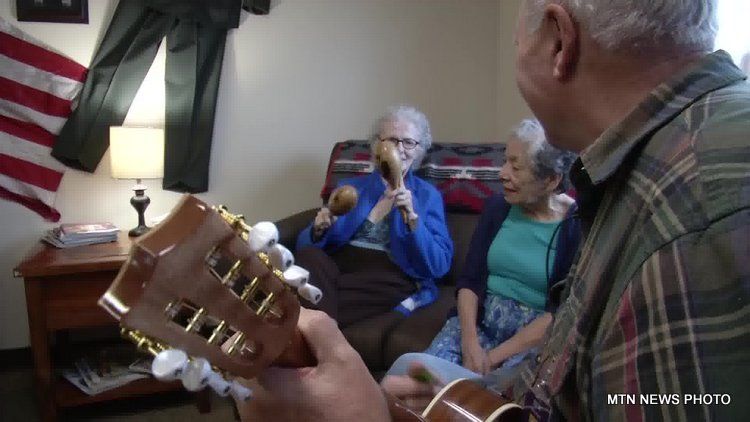 Bill Wodrich volunteers at the facility, and he noted, "There are ways to break this barrier and I'm determined to be a part of it."